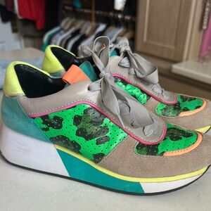 Donald J. Pliner Multicolor platform sneakers